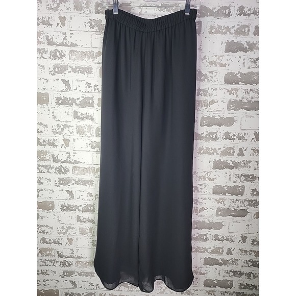 Leo Narducci Wide Leg‎ Pants Size Medium Business Party Palazzo Vintage